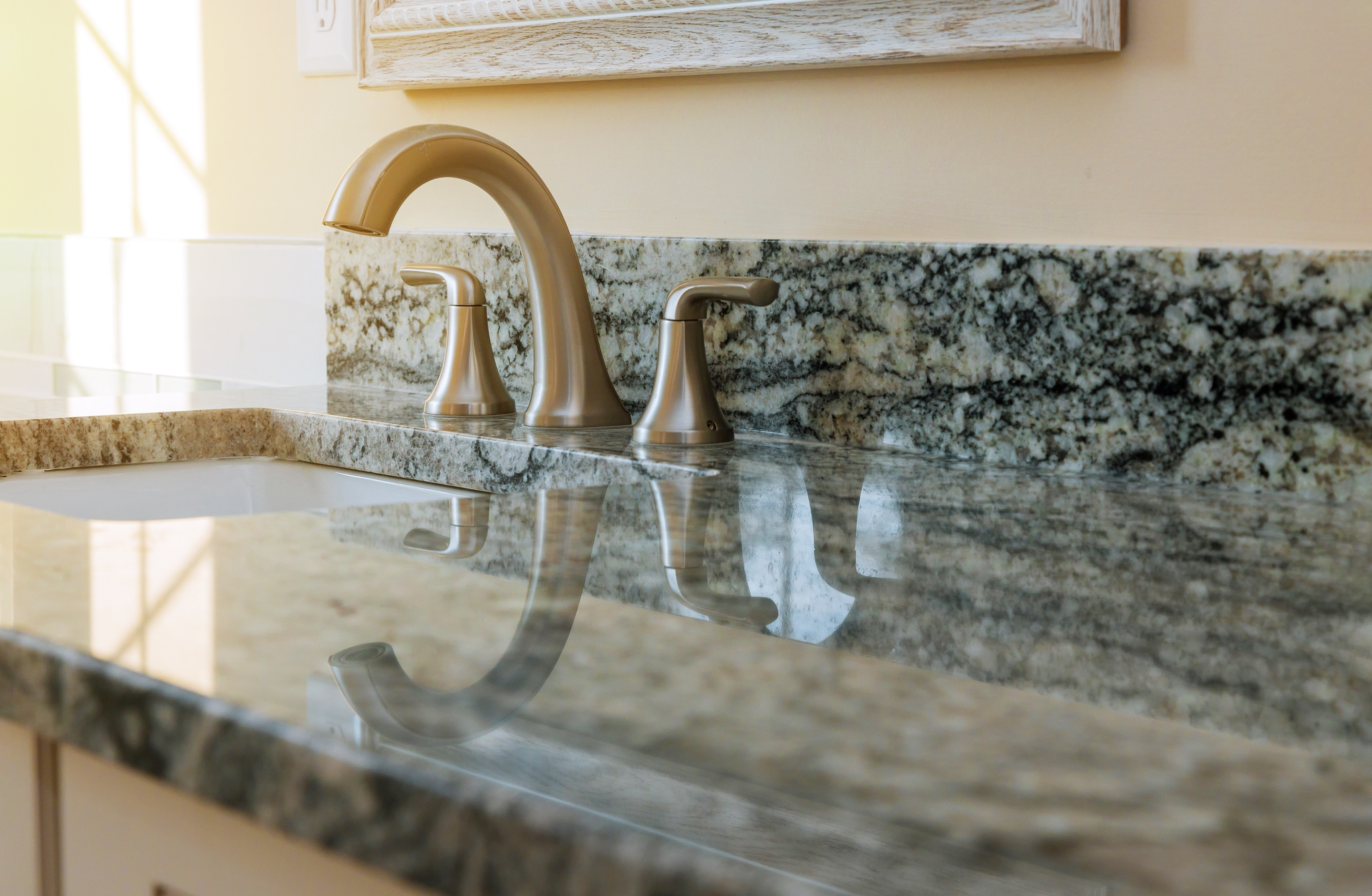 Beautiful granite countertop